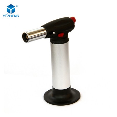 Portable gas barbecue blue flame promotion butane jet torch lighter